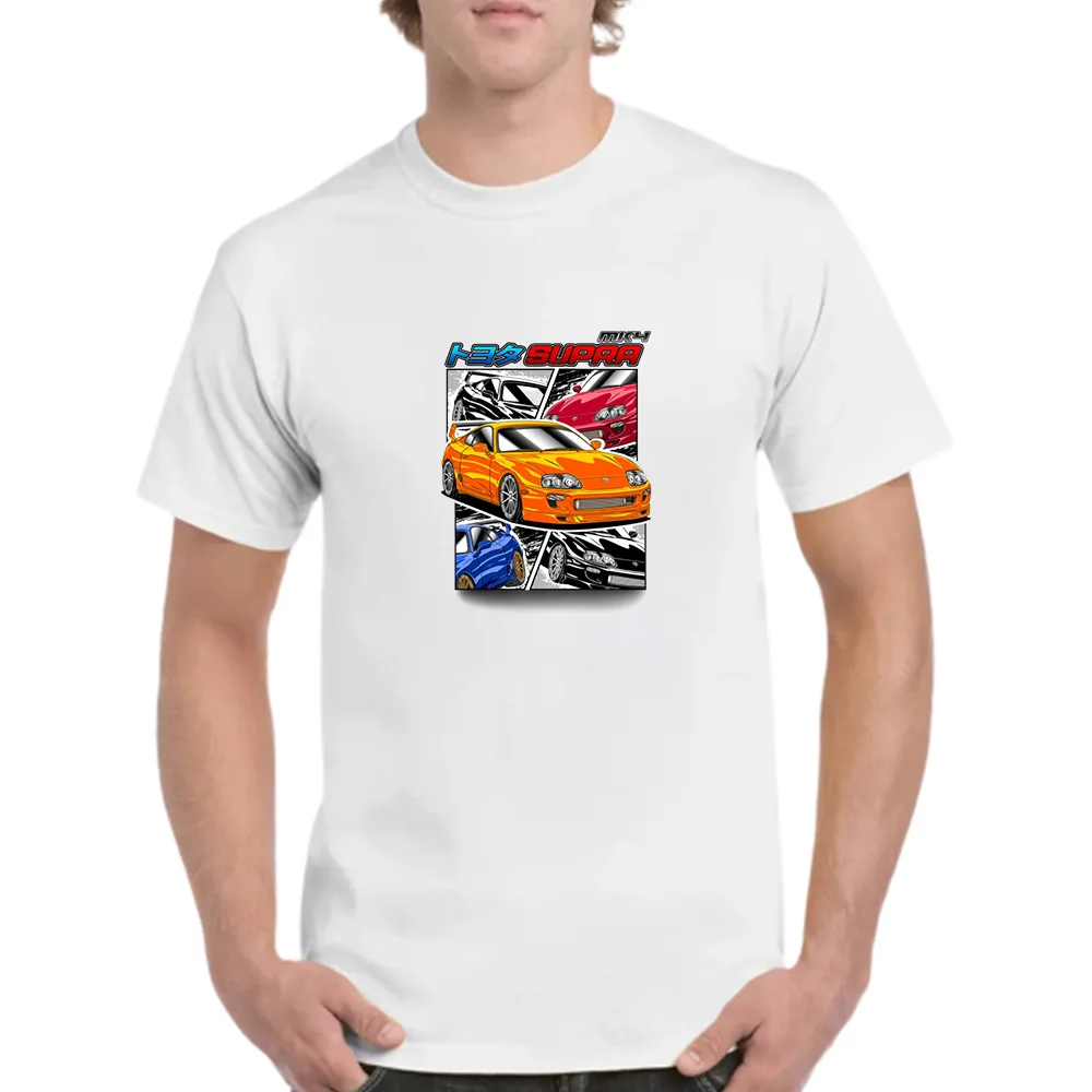 2023 Men's Adult Crewneck T-Shirt Thin Summer Sports Season Customizable Hand-Painted Design Service Clothing Customization