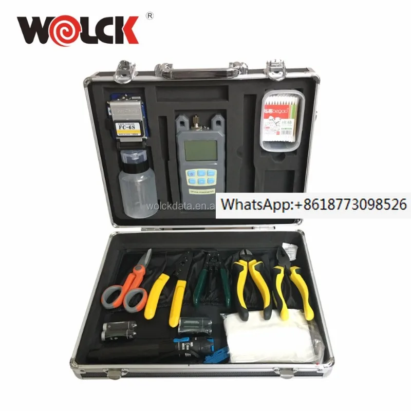 optic fiber tool kits ftth project fusion splicer 26pcs