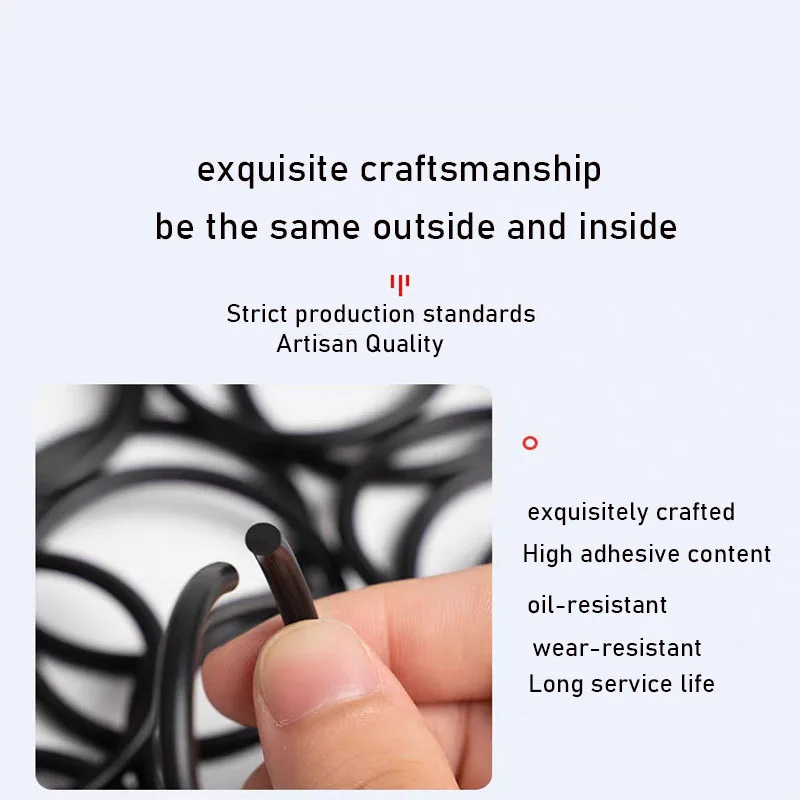 EPDM sealing O-ring CS3.0/3.1mm ozone resistant and wear-resistant high-quality sealing ring OD: 10-400mm