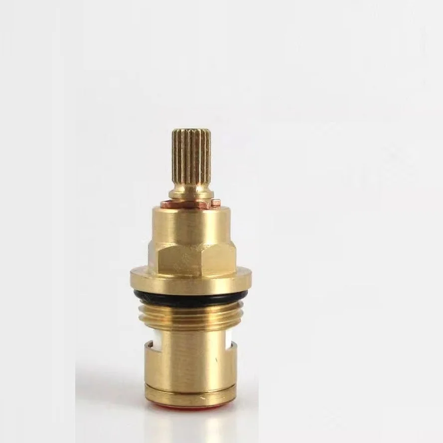 

Настройка 53 мм G1/2 "латунный картридж для крана, детали для крана, клапан, водопроводный кран, сердечник клапана, запасные части для крана, 2 шт./пара