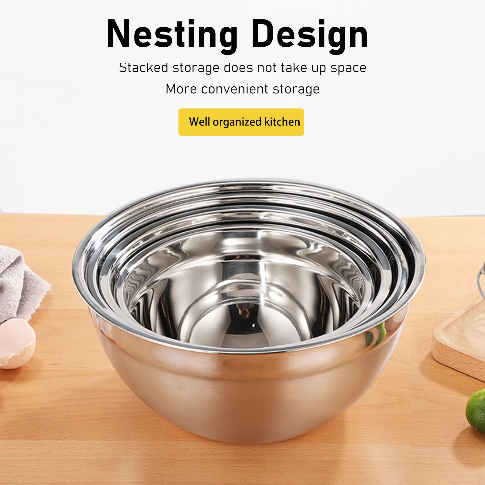 Mixing Bowl 5PCS Pr…