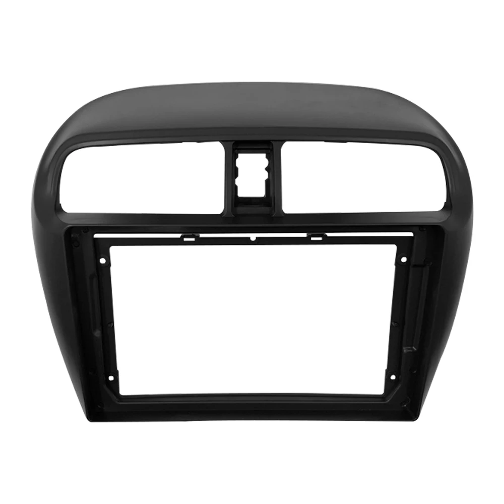 RSNAVI Car Fascia For MITSUBISHI Attrage Mirage Spacestar 2012-2018 2 Din Car Frame wire Install Panel Dash Mount Installation