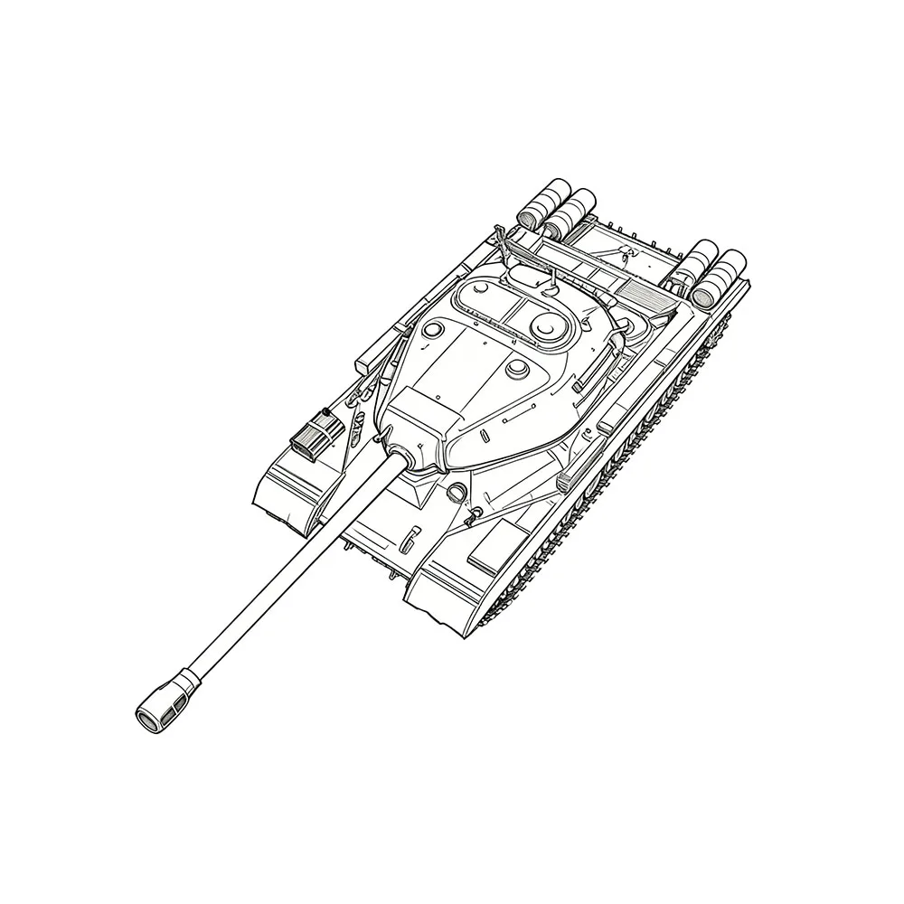 

MRY-SFW SS856 1/72 1/35 1/48 1/16 25mm Military Model Kit Soviet IS-4M Medium Tank Miniature Static