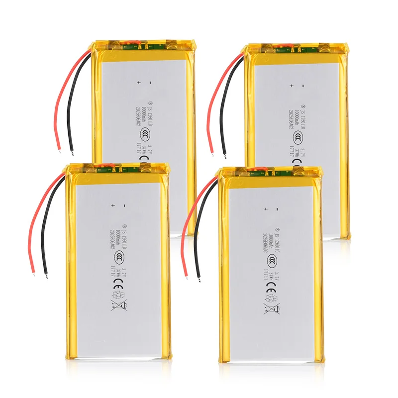 Soshine High Qulity 3.7V 10000mAh 1260110 Rechargeable Polymer Battery Lipo Li-Po for Power Bank GPS Laptop Camping Lights Diy