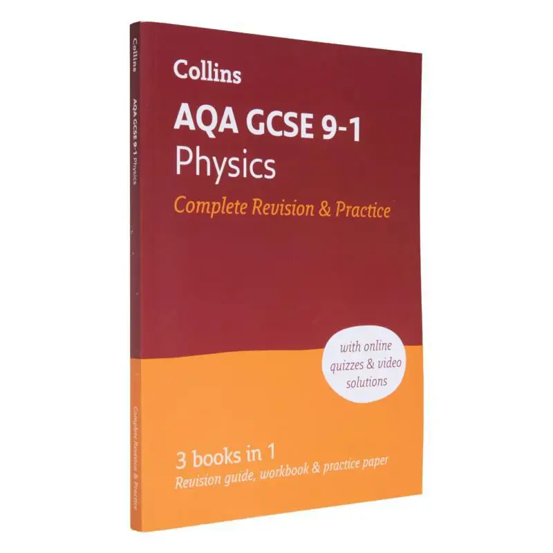 

AQA GCSE 91 Physics Complete Revision Practice For The 2022 And 2023 Exams Collins Harper Collins UK 9780008160739 Book