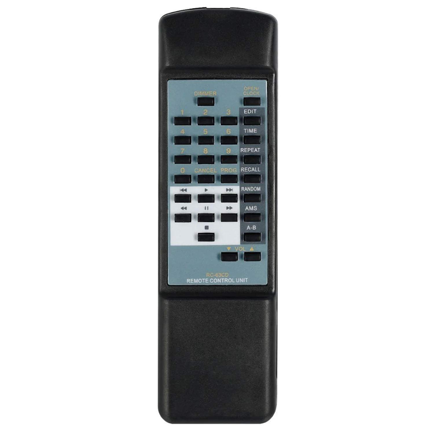 Replace Remote Control for Philips Marantz CD Player RC-63CD CD-40 CD-48SE CD-67 CD63SE CD7300 CD12LE CD48SE CD15 CD-12LE CD-624