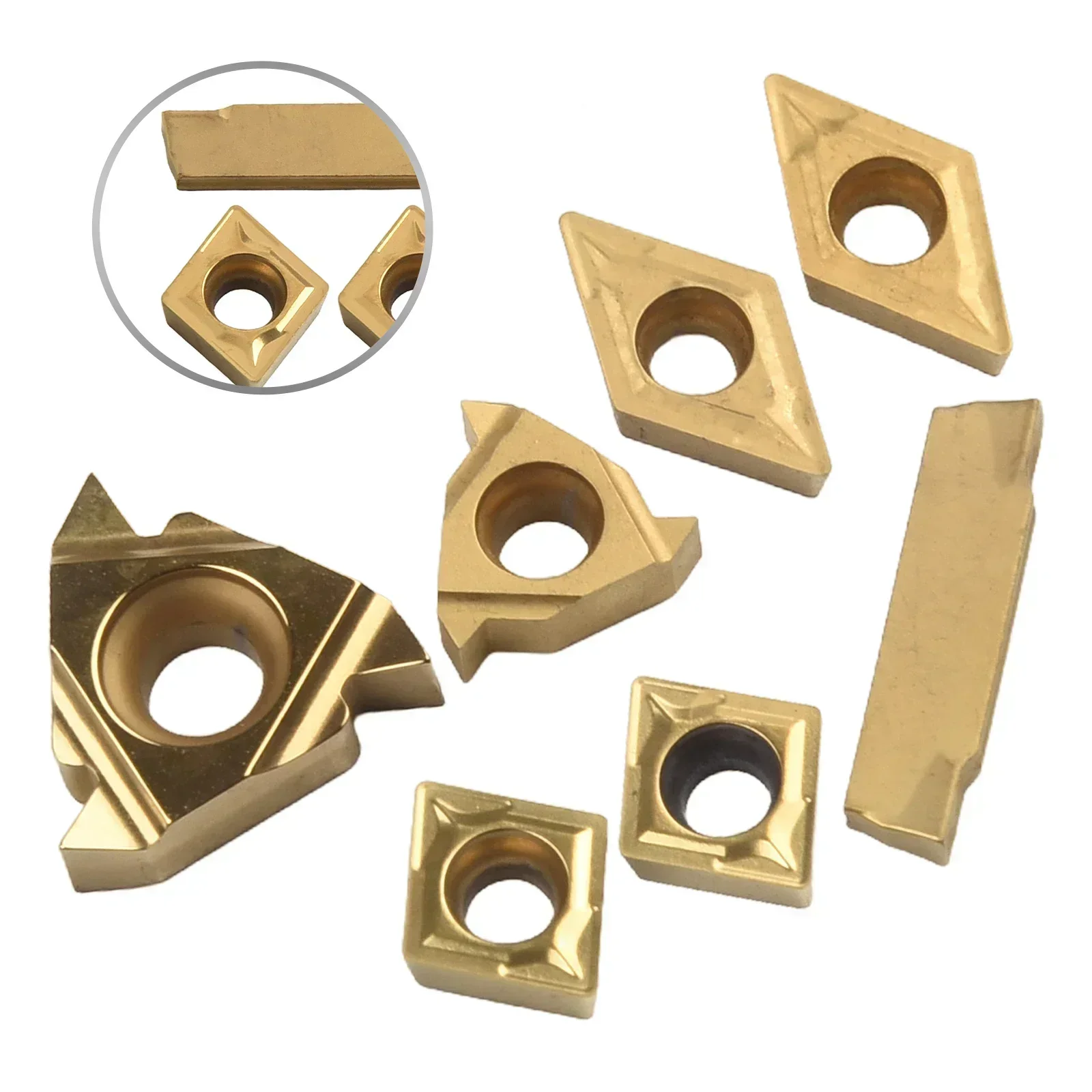 7 sztuk/zestaw narzędzia tokarskie wkładki węglikowe do tokarki z chwytem 12mm zestaw uchwytów wytaczadła zestaw CCMT 060204 11IR 16ER MGMN200 DCMT 070204