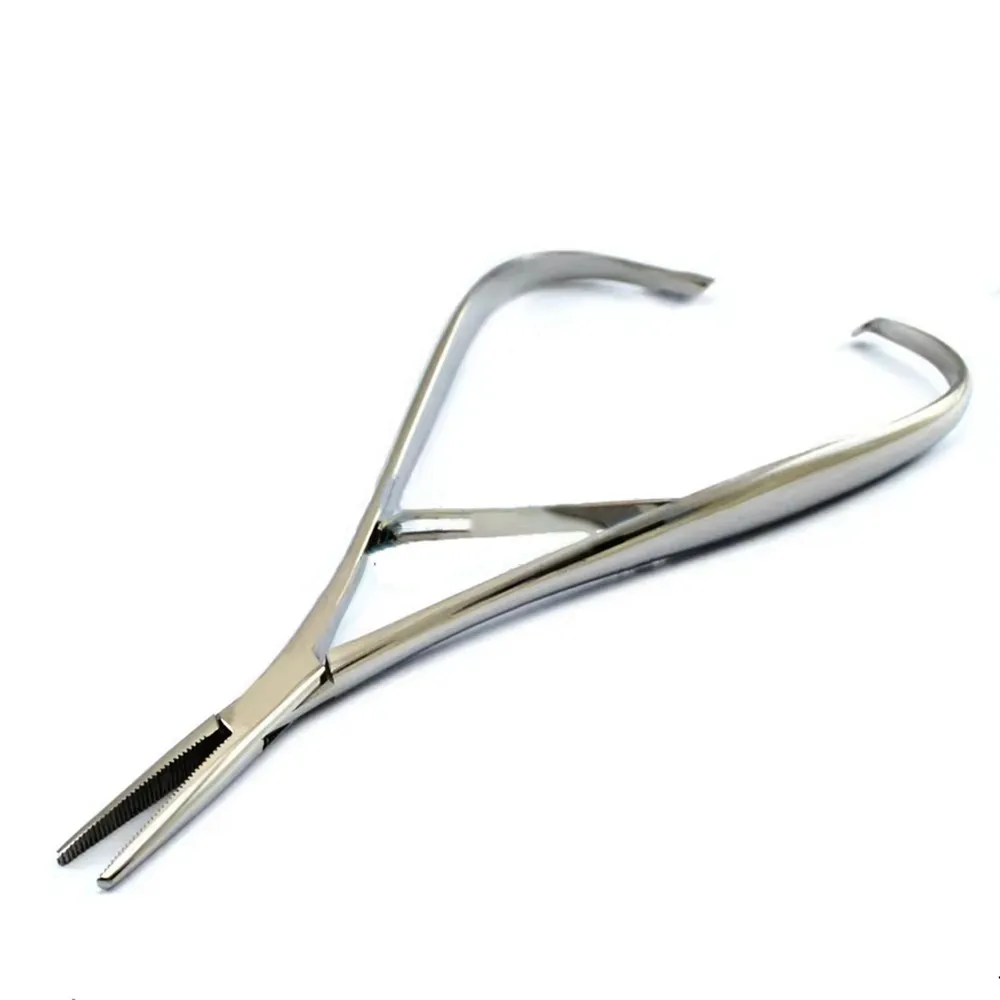 1Pcs Dental Smaha Tip Mathieu Needle Holder Straight Surgical Suture Forceps Orthodontic plier 14cm