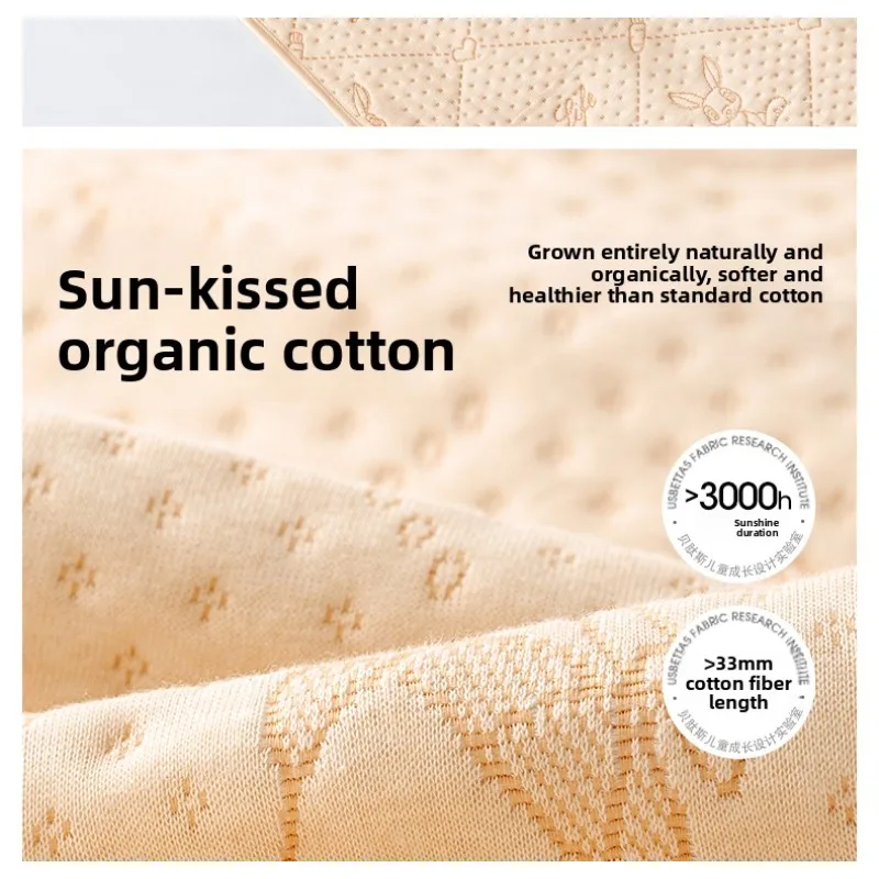 Baby colored cotton urine separator large size washable children's waterproof sheets breathable care mattress