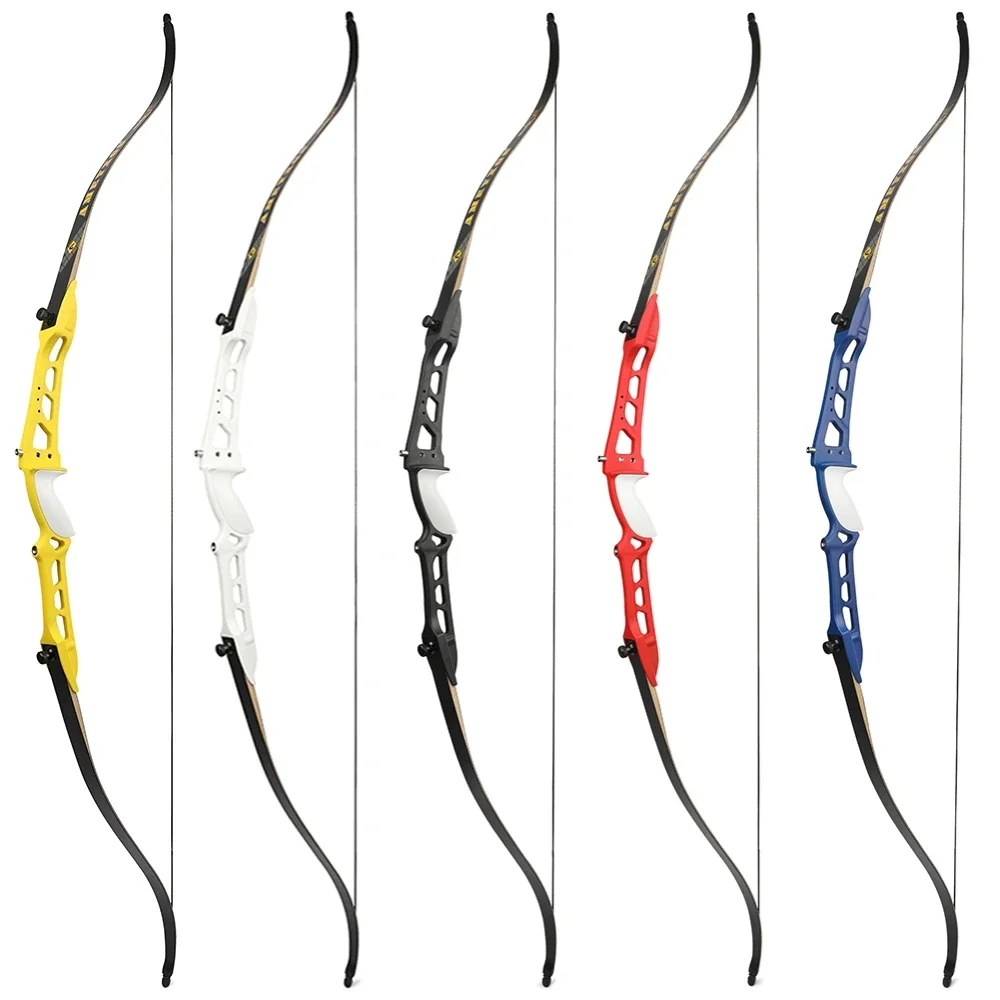 Imagem -06 - Takedown Archery Recurve Bow Alloy Handle Mão Direita Tiro ao ar Livre Caça Acessórios 66 68 70 Polegada 2040lbs