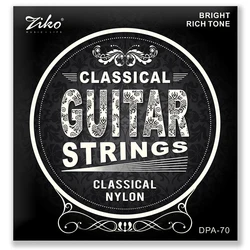 ZIKO DPA-70 Classical Guitar Strings Nylon Core Silver Plated Copper Wound Classical Guitar Strings Guitar Accessories Parts