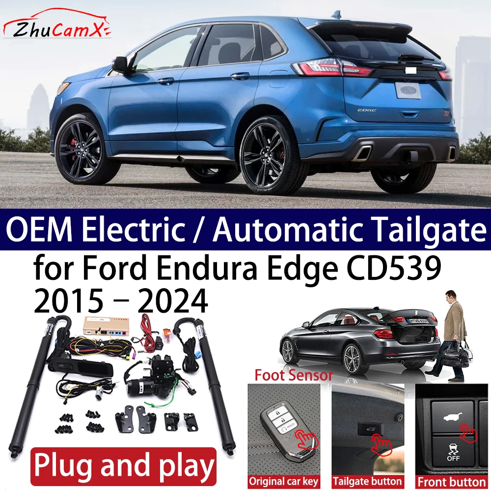 

ZhuCamX for Ford Endura Edge CD539 2015–2024 Car OEM Power Electric Automatic One-Click Smart Liftgate Tail Gate Support Opener
