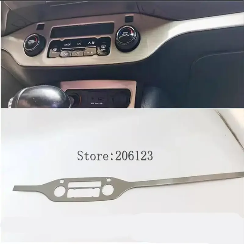 For Kia Sportage 2010-2017 Car Styling Accessories Interior AC Knob Panel Gear Shifter Decoration Cover Trim Stickers