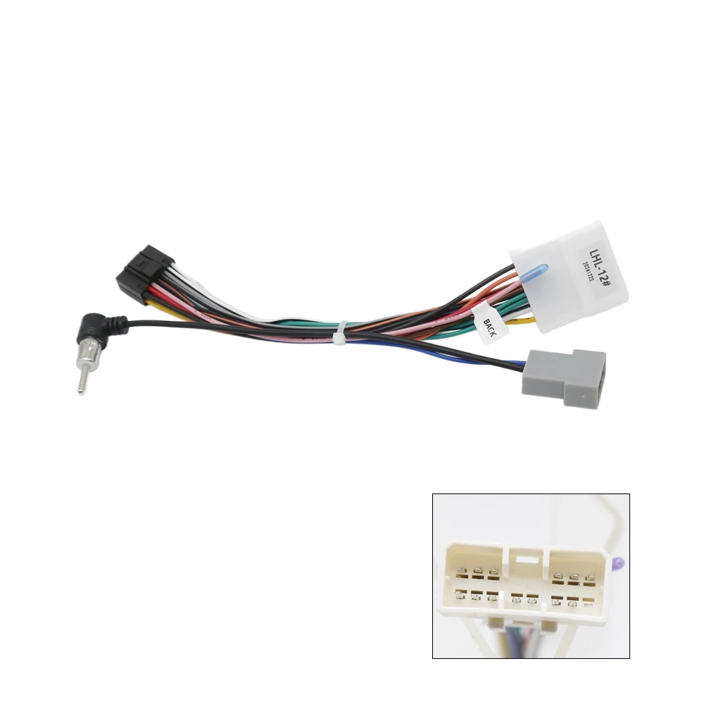 For SUBARU FORESTER 2004‑2008 9 Inch Android Car Stereo Radio Multimedia Video Player Screen Frame Harness Cables Adapter