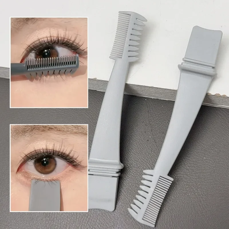 Outil de séparation de Mascara à Double tête, brosse à cils, peigne multifonction, boucles, maquillage de beauté, 1/10 pièces