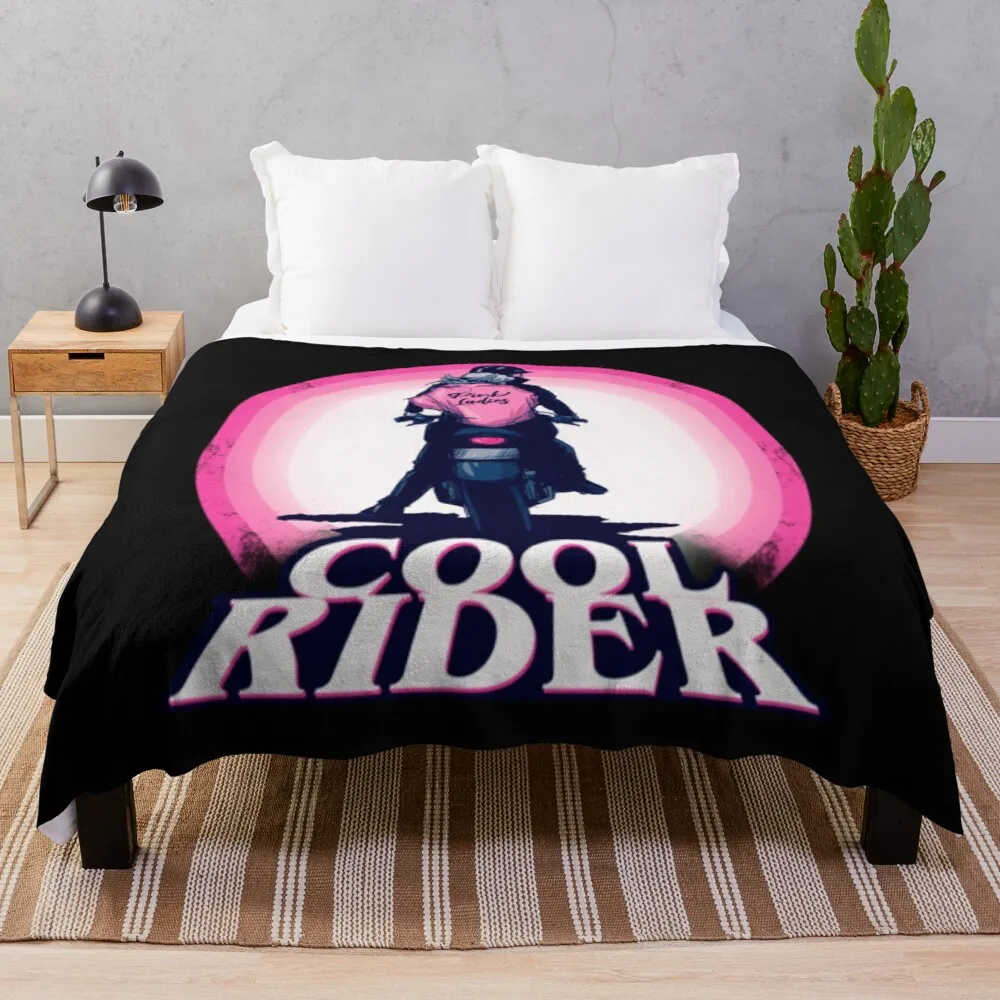 Grease 2 T-ShirtCool Rider Throw Blanket Kawaii Blanket Soft Big Blanket