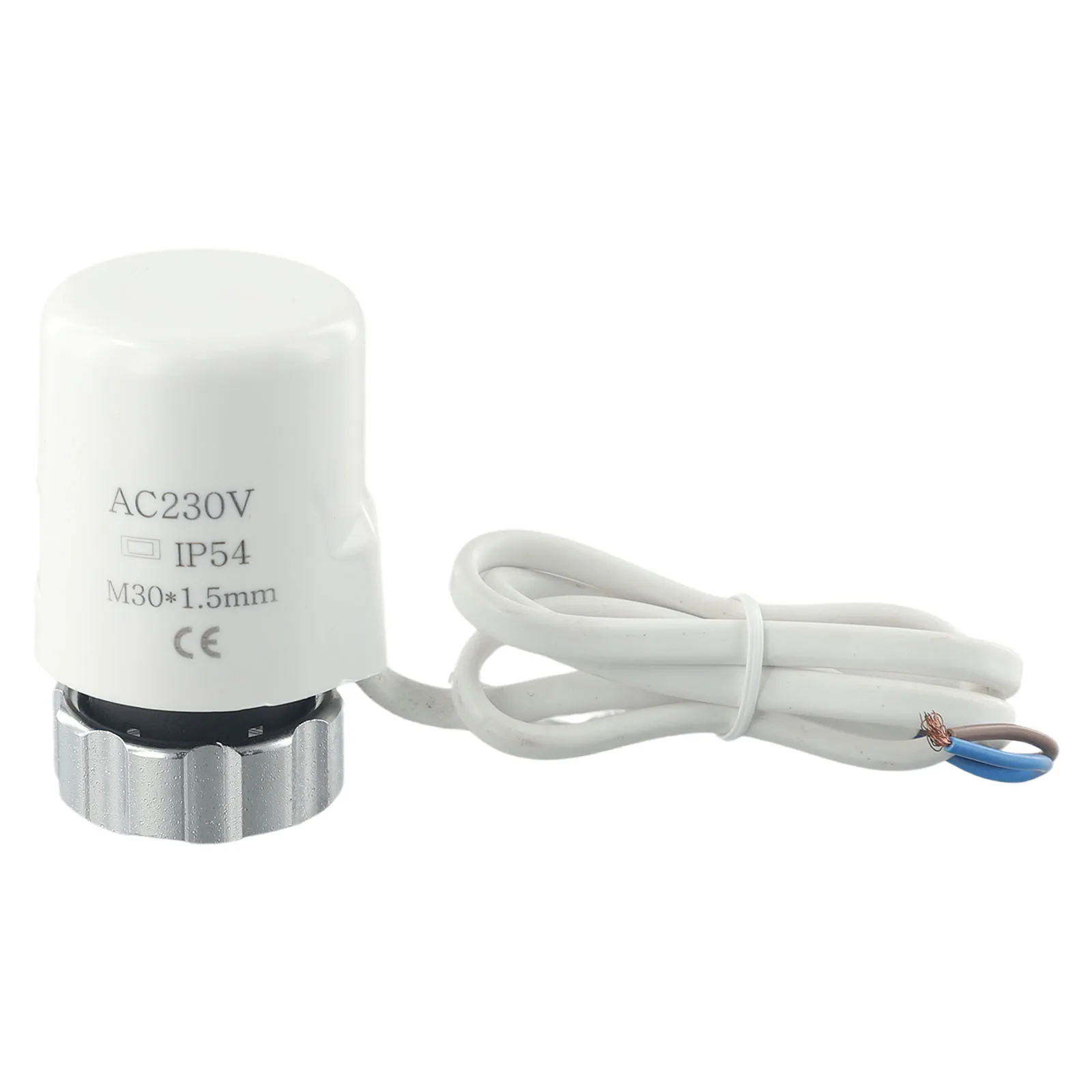AC230V *1.5mm Electric Thermal Actuator Normally Closed/Normally Open For Home Underfloor Heating Radiator Valve