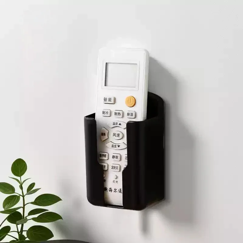 Remote Control Storage Box Punching-free Wall-mounted Buckle Paste Multifunctional TV Air Conditioning Storage Box