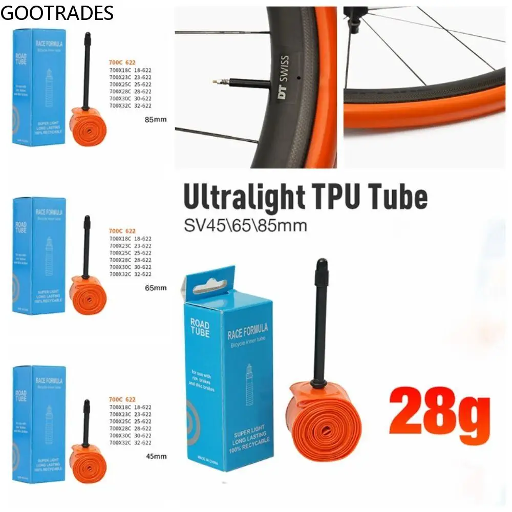 

French Valve Ultra Light Inner Tube Ultralight 700C TPU Inner Tube TPU Anti-ageing Bicycle Inner Tube Mountain Bike