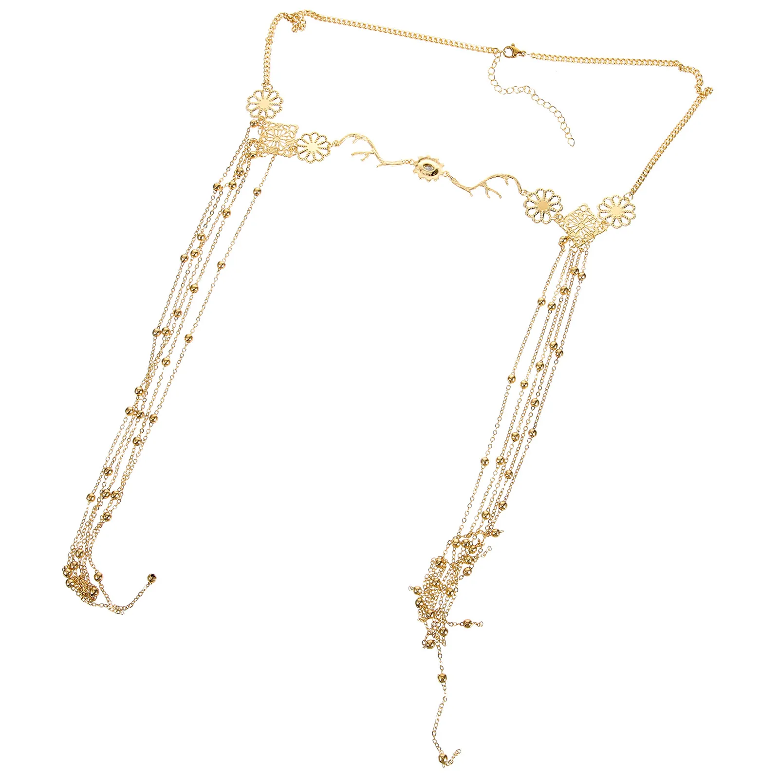 

Golden Hairband Headpiece Headbands Trendy Accessories Chain Jewelry Hair Jewelry Bohemia Head Chain Goddess