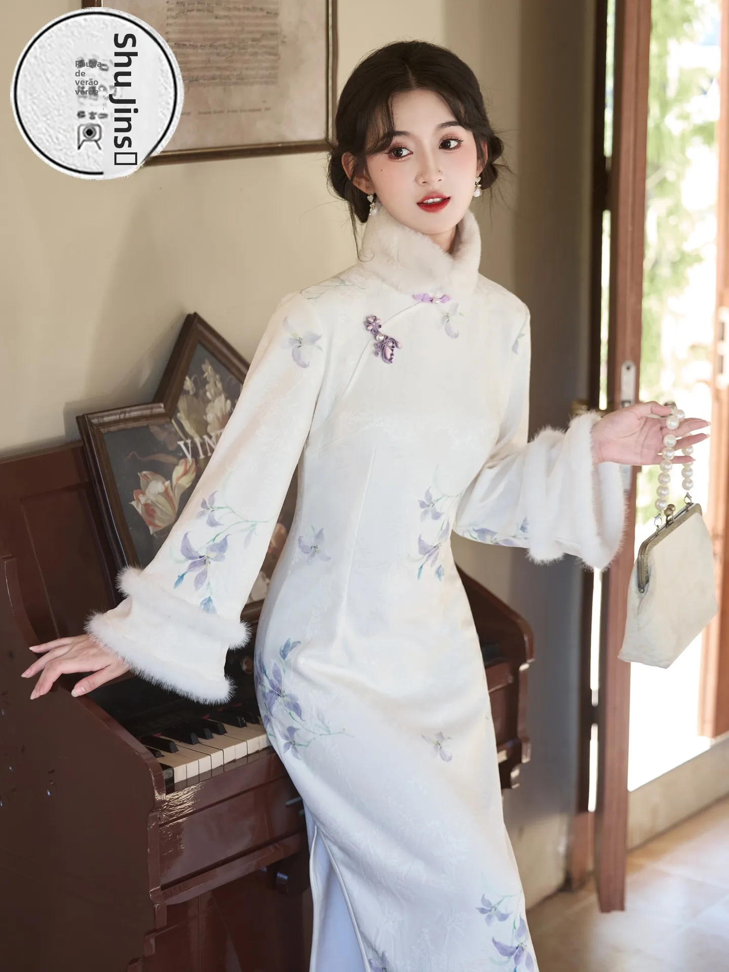 ele-long-sve-flag-dr-donna-faionable-slim-fit-fibra-di-poliestere-2025-autunno-nuovo-sle-nazionale-cinese-sle