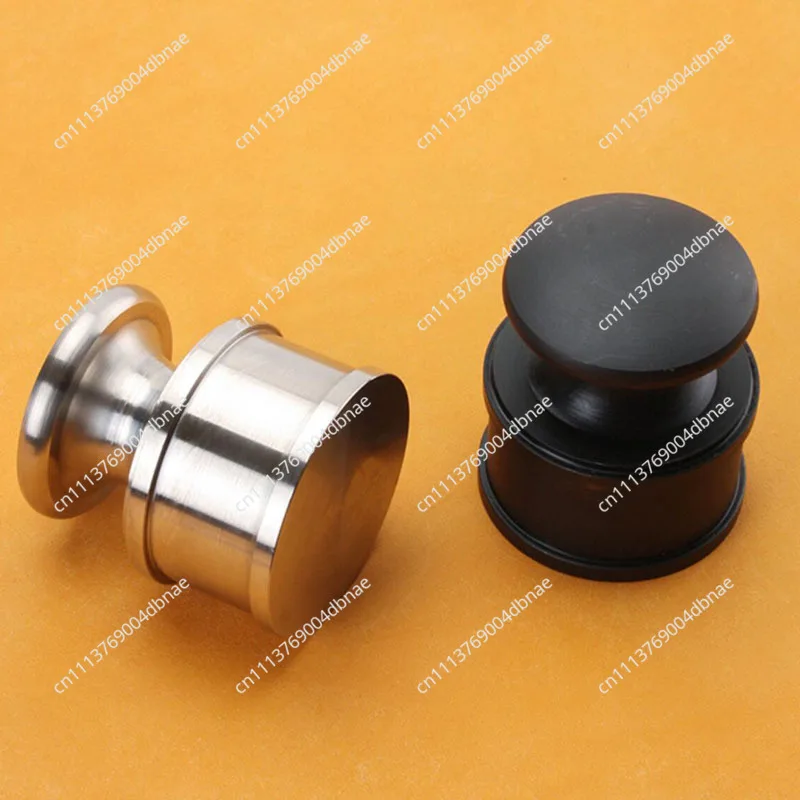 DIY Craft Shaping Carving Heavy Duty 940G Stainless Steel Leather Hand Press Town Leather Craft Pressing Tool for Durable Punch