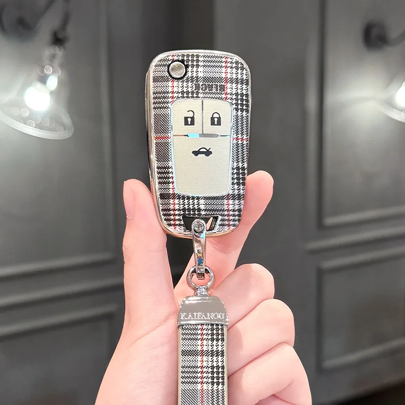 

Car Key Case for Chevrolet Cruze Cavalier Malibu XL Equinox Blazer Trailblazer Premium Protective Key Cover High Quality