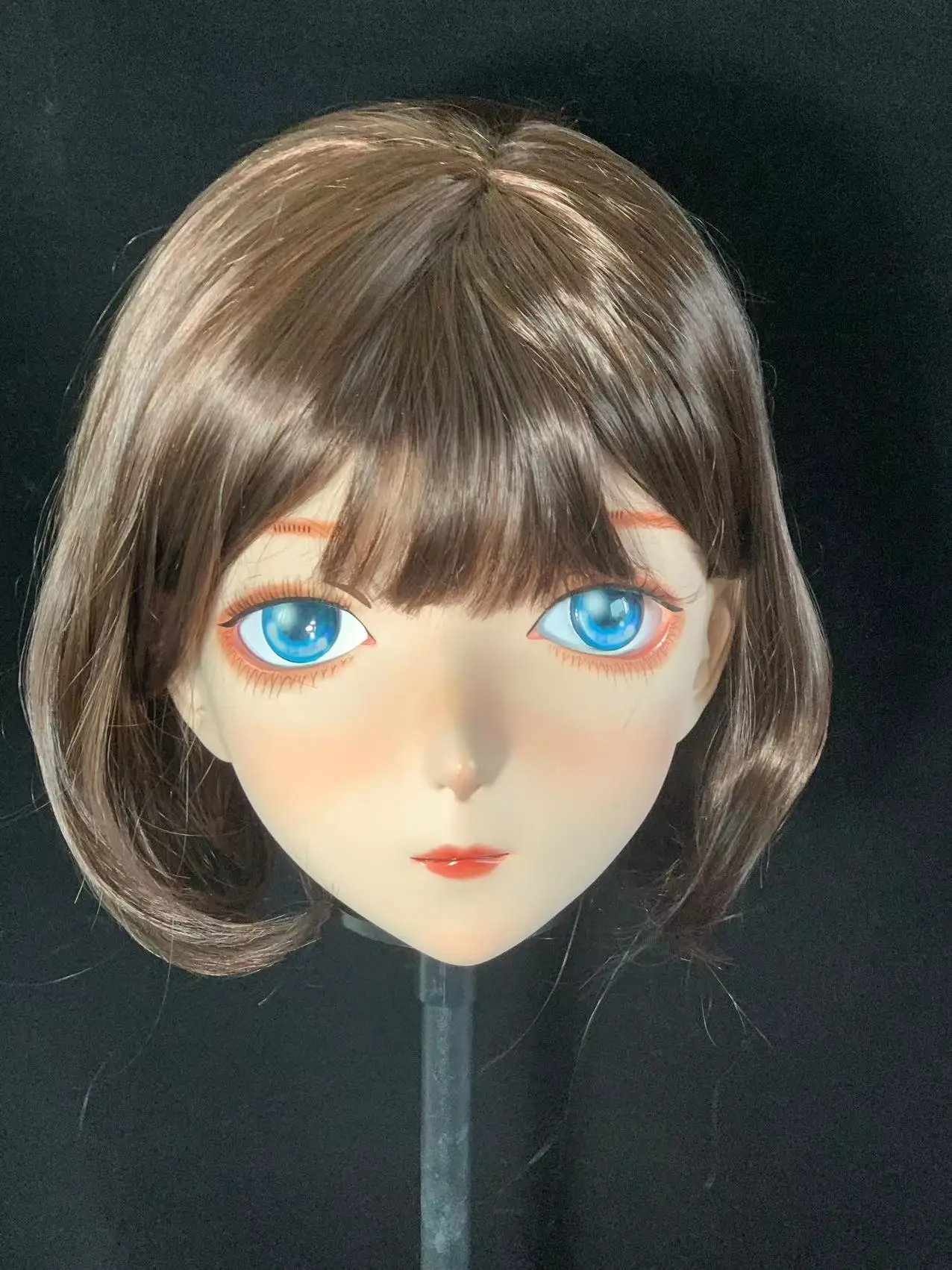 

(Fiona)Full head with lock super sweet female resin crossdressing BJD Doll kig cosplay kigurumi mask