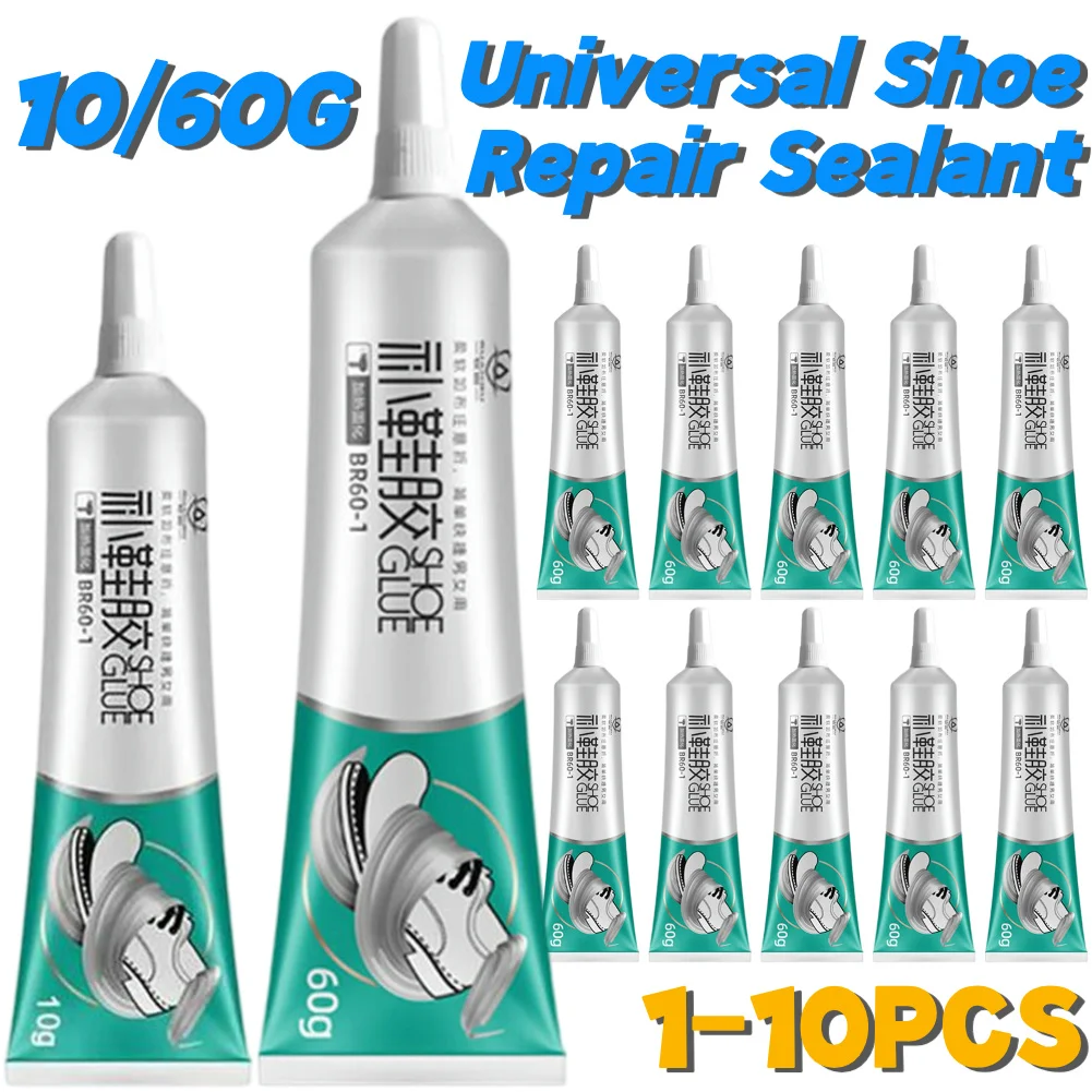 1-10PCS Shoe-Repairing Adhesive Quick-drying Universal Shoe Repair Sealant Wear-resistant Strong Adhesion for Neoprene Canvas