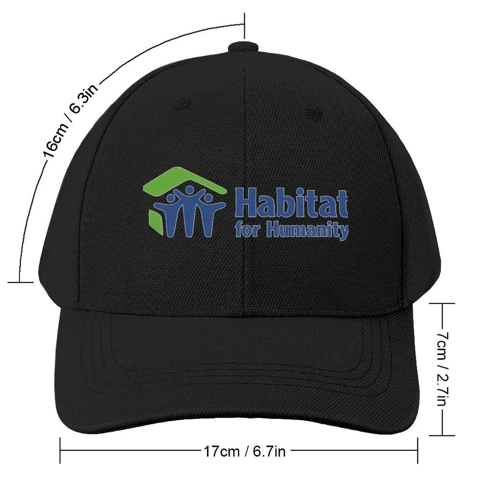 Habitat For Humanity Baseball Cap Beach sun hat Fishing cap Women's Golf Clothing Men's