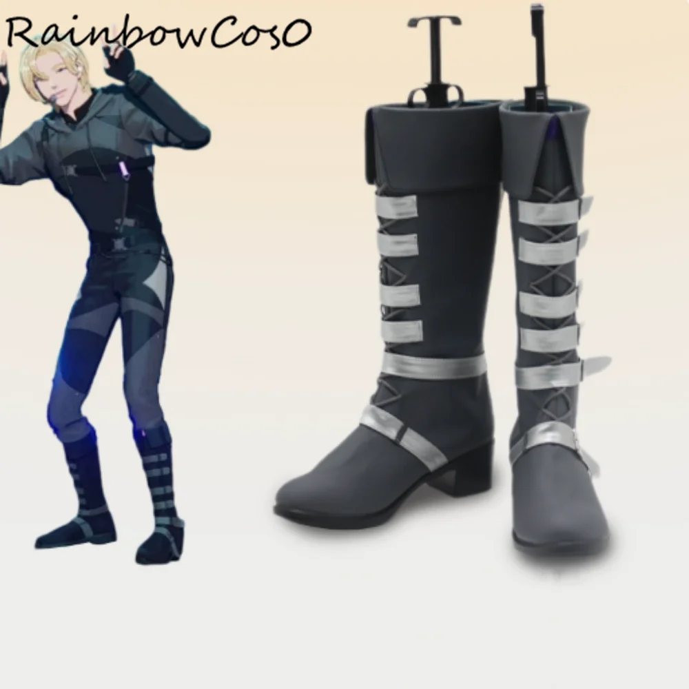 

Noah PLAVE Cosplay Shoes Boots Game Anime Halloween Christmas RainbowCos0 W4632