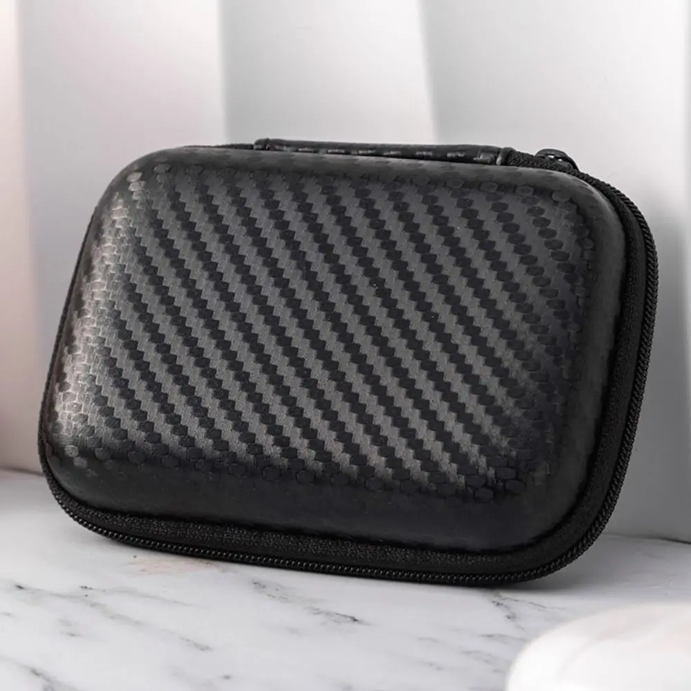 High Quality EVA Earphone Bag Shockproof Wear-resistant Data Cable Organizer Universal Durable Hard Drive Protective Cover