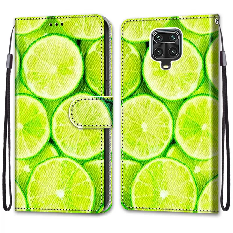 Funda con tapa con patrón de flores para Xiaomi 9 S Redmi Note9 S Note 9 S 9 Pro Max Note9S Funda de cuero para teléfono con soporte