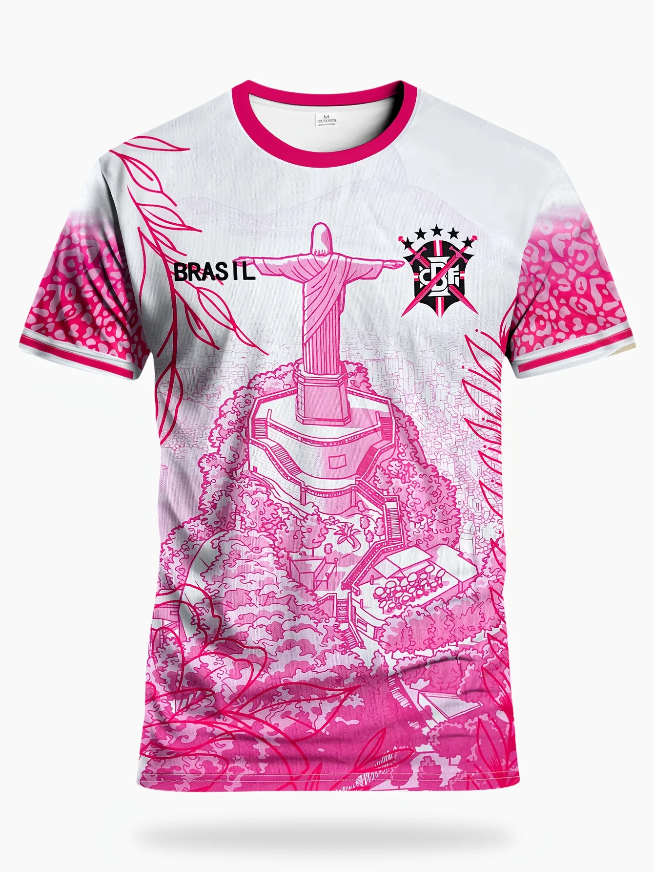 Brasil 3D Print Sports Quick-dry Breathable Men T-shirt Outdoor Football Jersey Club Fan Parent-child Short Sleeve Clothing Top