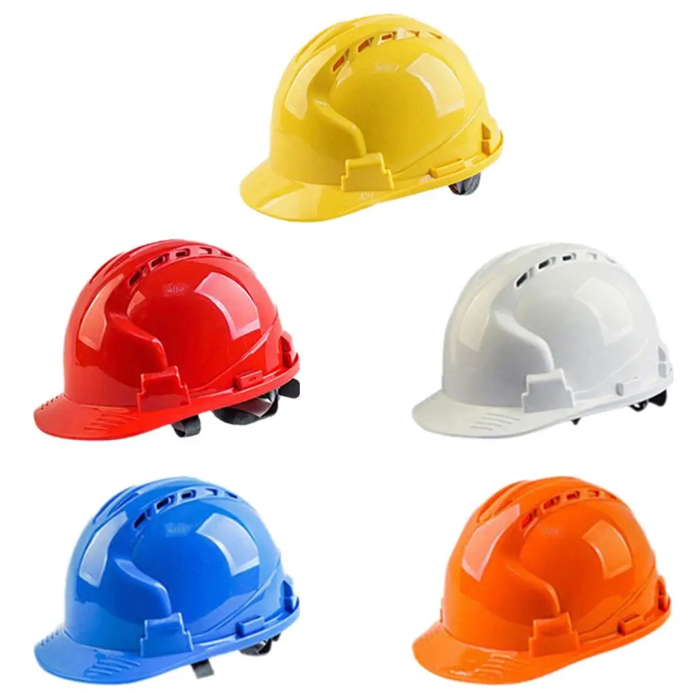 

New Construction Safety Helmet Hard Hat ABS Thicken Anti Strong Rolling Adjustable High-end Industrial Climbing Helmet