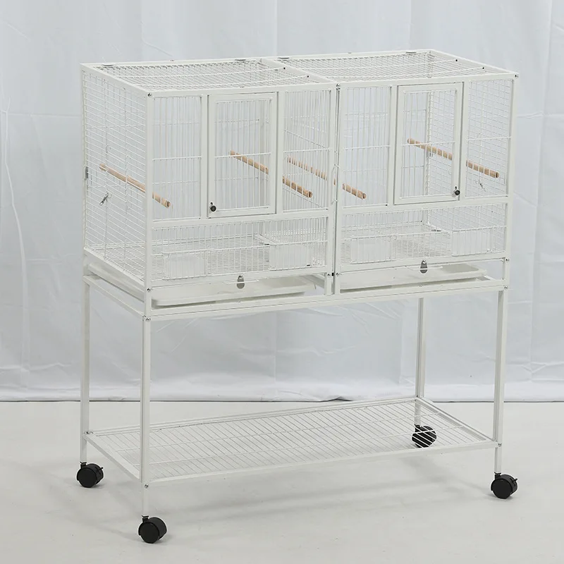 Bird Cage Parrot Supplies Three-layer Super Large Breeding  Villa Cage cage with bird park