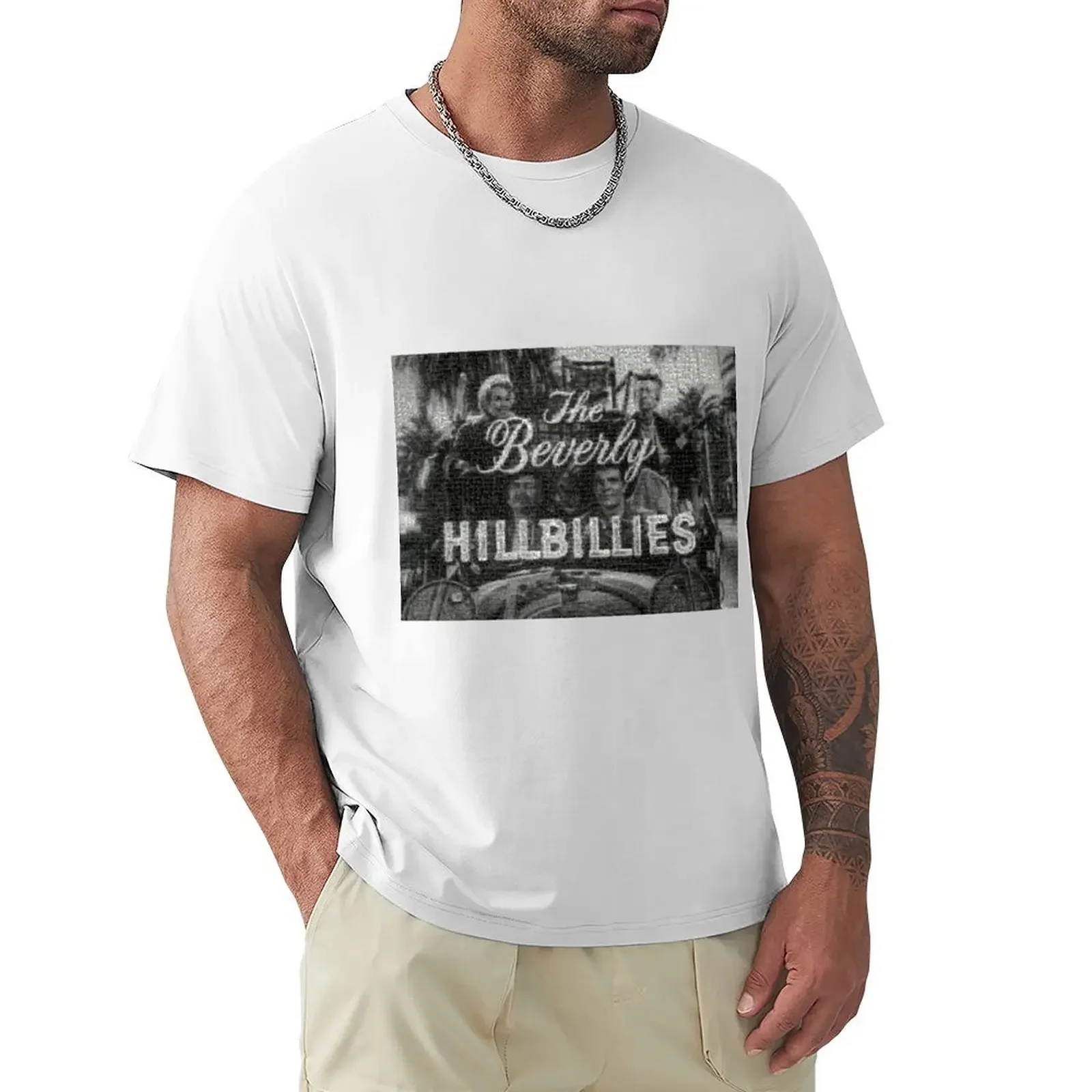 Beverly Hillbillies T-shirt hippie clothes Blouse tops Men's clothing