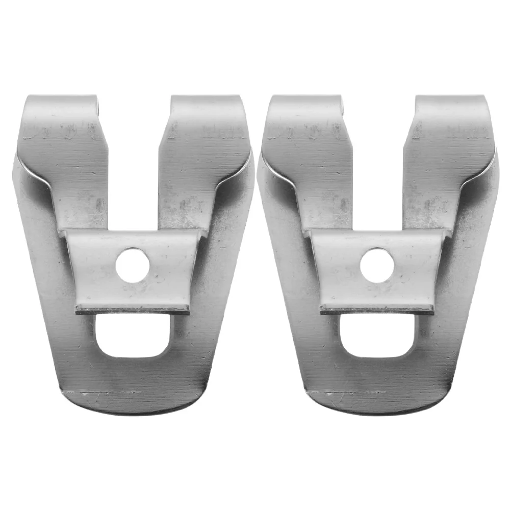 

2Pcs Metal Belt Hook for Drill Driver Replacement Clip for Power Drill Tool Mount Long Term Reliable Performance