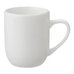 Mainstays-taza de gres blanco esmaltado, 12 onzas