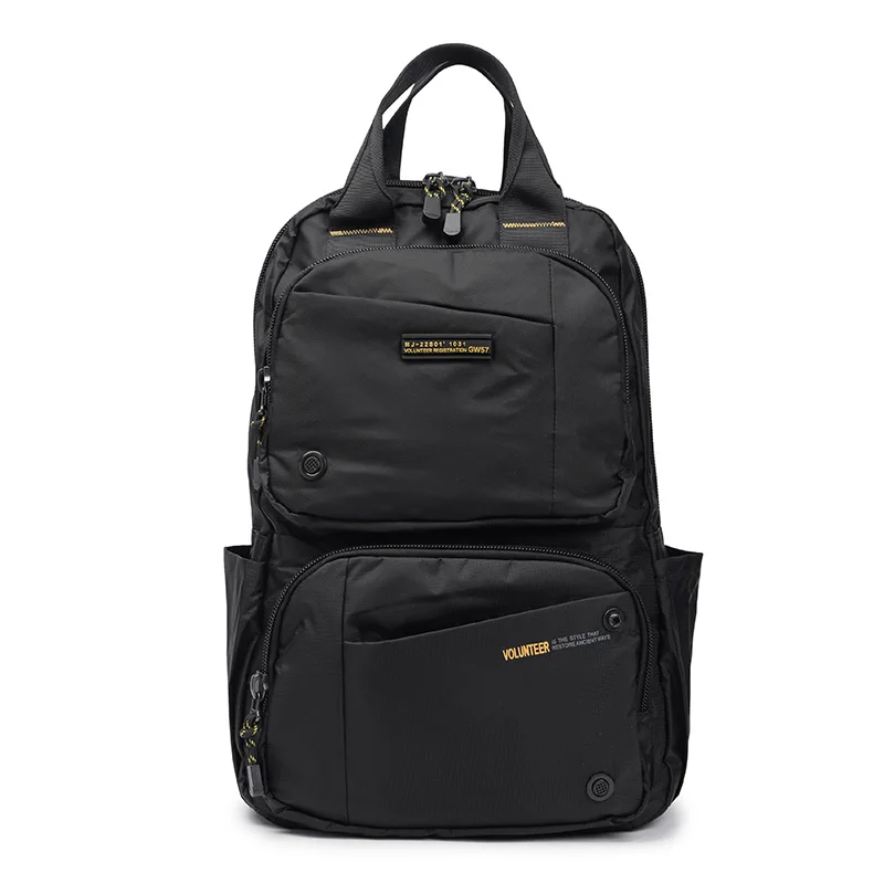 VOLUNTEER Backpack for Men 2026 New Fashionable Waterproof  Large Capacity High Quality  Multi-pocket Casual Travel Bags 1698-02