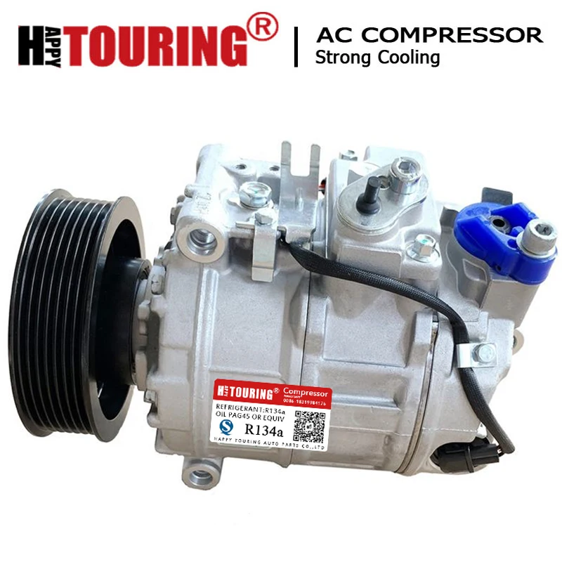 

CAR air ac compressor for VOLKSWAGEN VW TOUAREG PASSAT PHAETON AUDI A8 4E0260805F 4E0260805AF 4E0260805AT 4472209262 4471909584