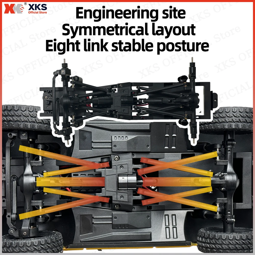 XKS LDR/C LD18401 1:18 مقلد على الطرق الوعرة التحكم عن بعد مركبة رينج روفر نموذج RC تسلق سيارة الدفع الرباعي لعبة الهدايا