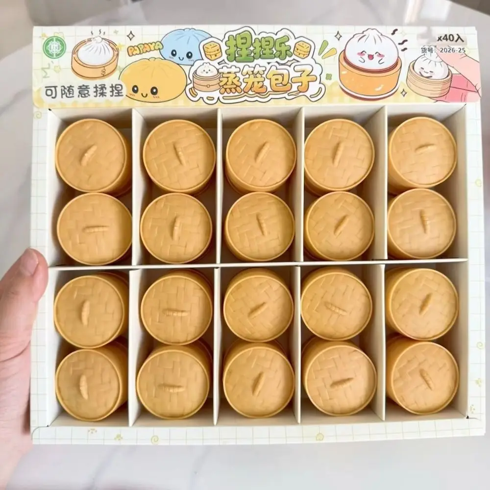 Mini Bolinhos Macios e Fofos em Formato de Comida com Vaporizador, Brinquedo Sensorial Anti-stress de Apertar, Lembrancinhas de Festa