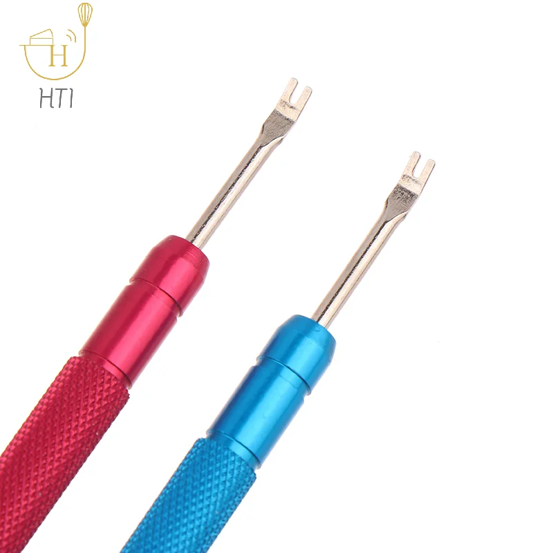 Outil de réparation de montre en acier allié, accessoires pour horloger, dissolvant de mains de montre, outil de levage manuel pour enlever l'aiguille, 2 pièces