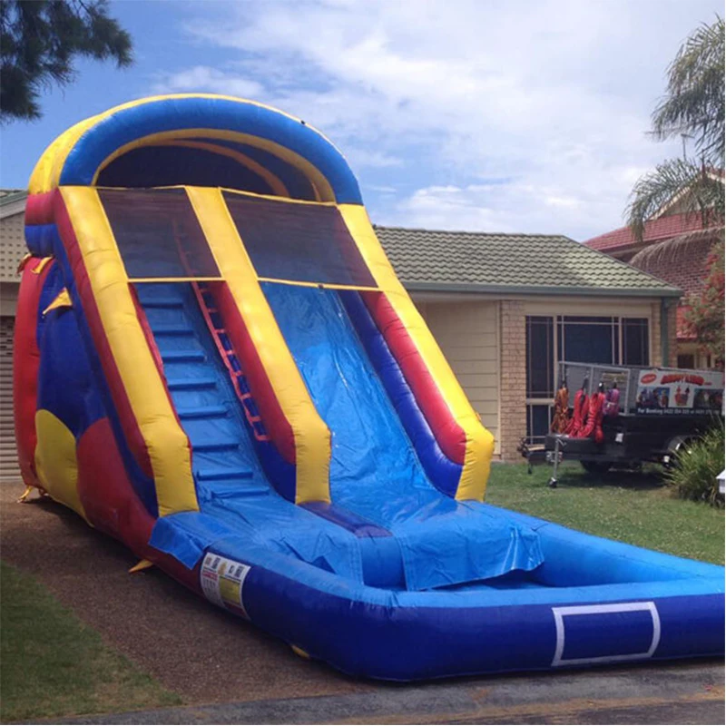 

New Arrival Outdoor Inflatable Slide with Front Pool Children Adult Bouncy Game