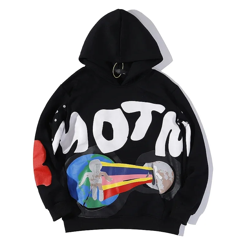 Kids Children\'s Kanye West Motm Kid Cudi 3D Print Hoodie Oversize Couple Streetwear Casual Sweatshirt Men Women Loose Y2k Hoody