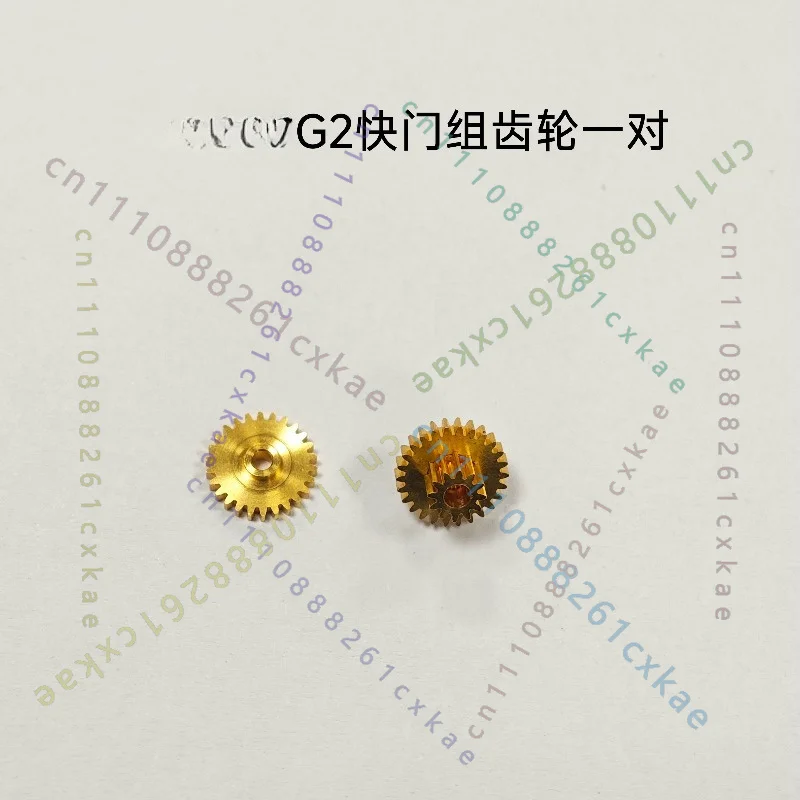 Modified Copper Shutter Gear Set Pair Repair Spare Part for Contax G2 35mm Film Camera