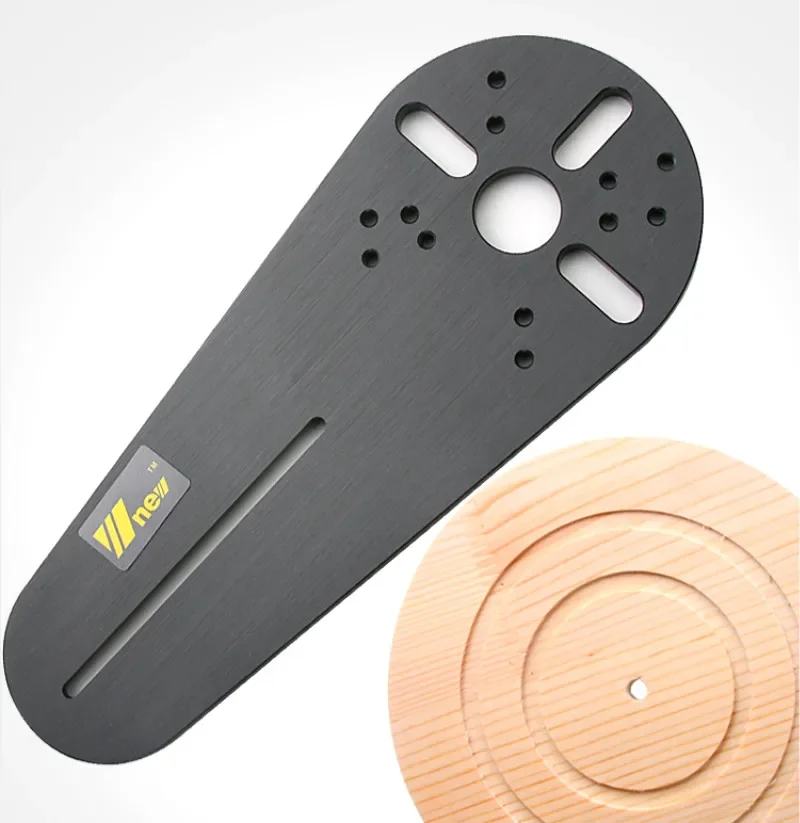 Circle Cutting Jig for Bosch Makita Electric Hand Trimmer Wood Router Circle Milling Groove DIY Tools Woodworking Milling - view 6