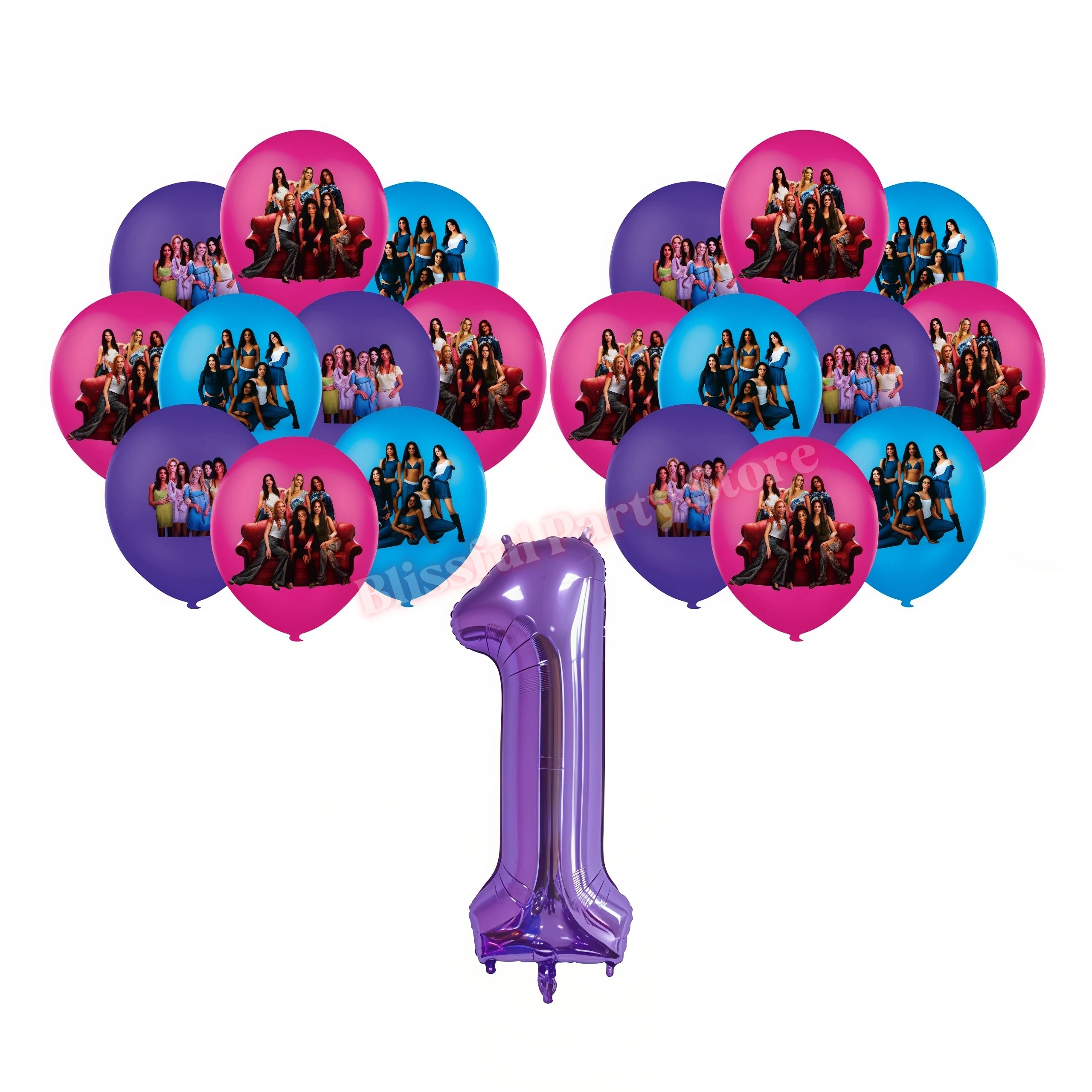Idol K&Katseye Verjaardagsfeestje Decoratie Plaat Cup Servet Ballon voor Kpop Girl Party Favor Baby Douche Evenementbenodigdheden Fans Gift