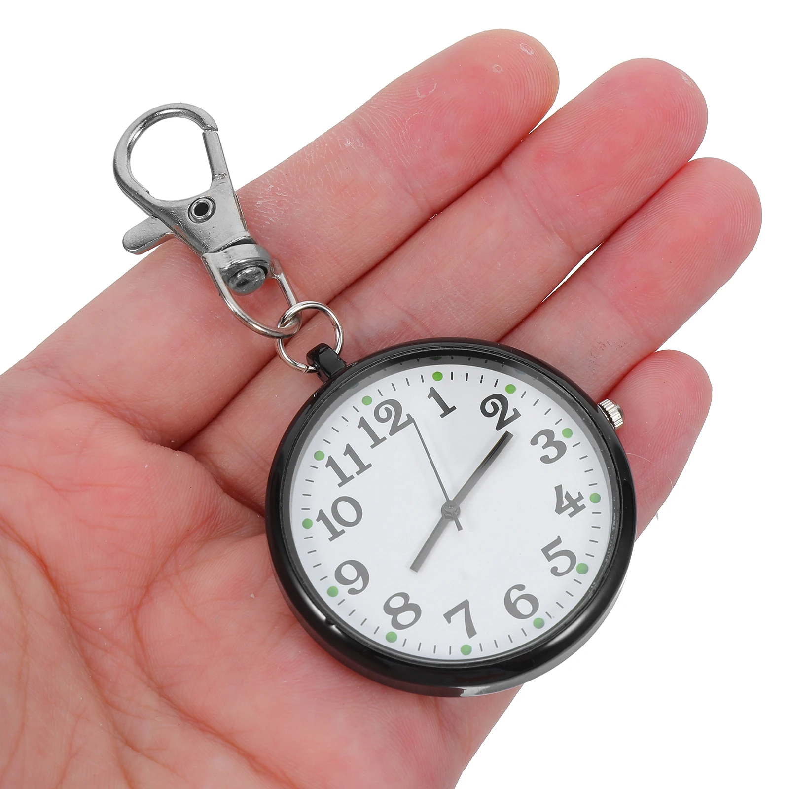 Nurse Pocket Watch Lightweight Quartz Fob Clip on Badge Nursing Essentials Small Portable Watch for Students Medical